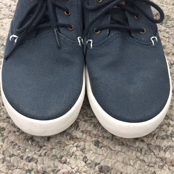 Sperry Bodie Navy Blue Canvas Sneakers - Picture 2 of 8